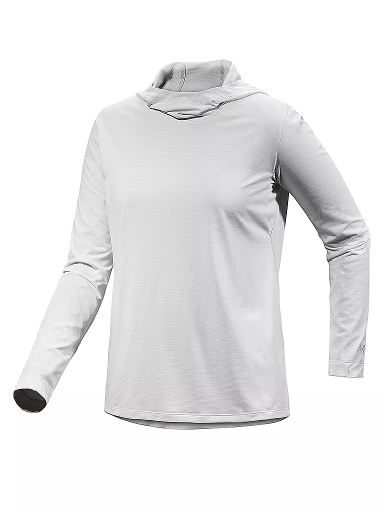 ARCTERYX | Felpa funzionale da donna Taema Hoodie | Bianco