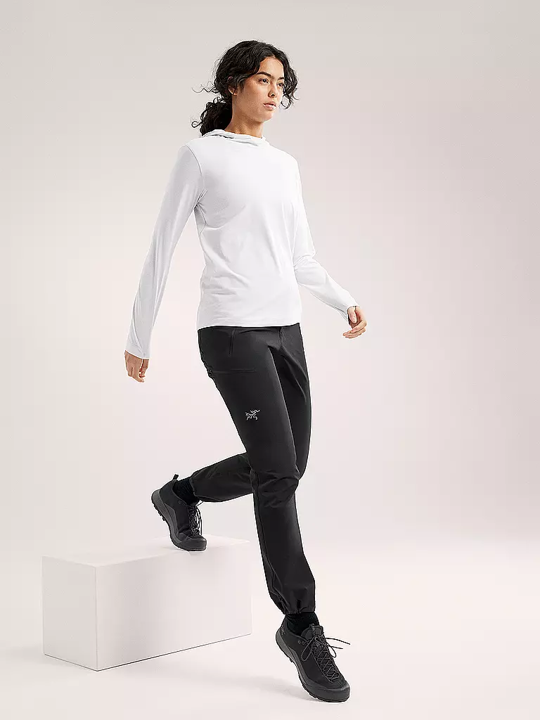 ARCTERYX | Felpa funzionale da donna Taema Hoodie | Bianco