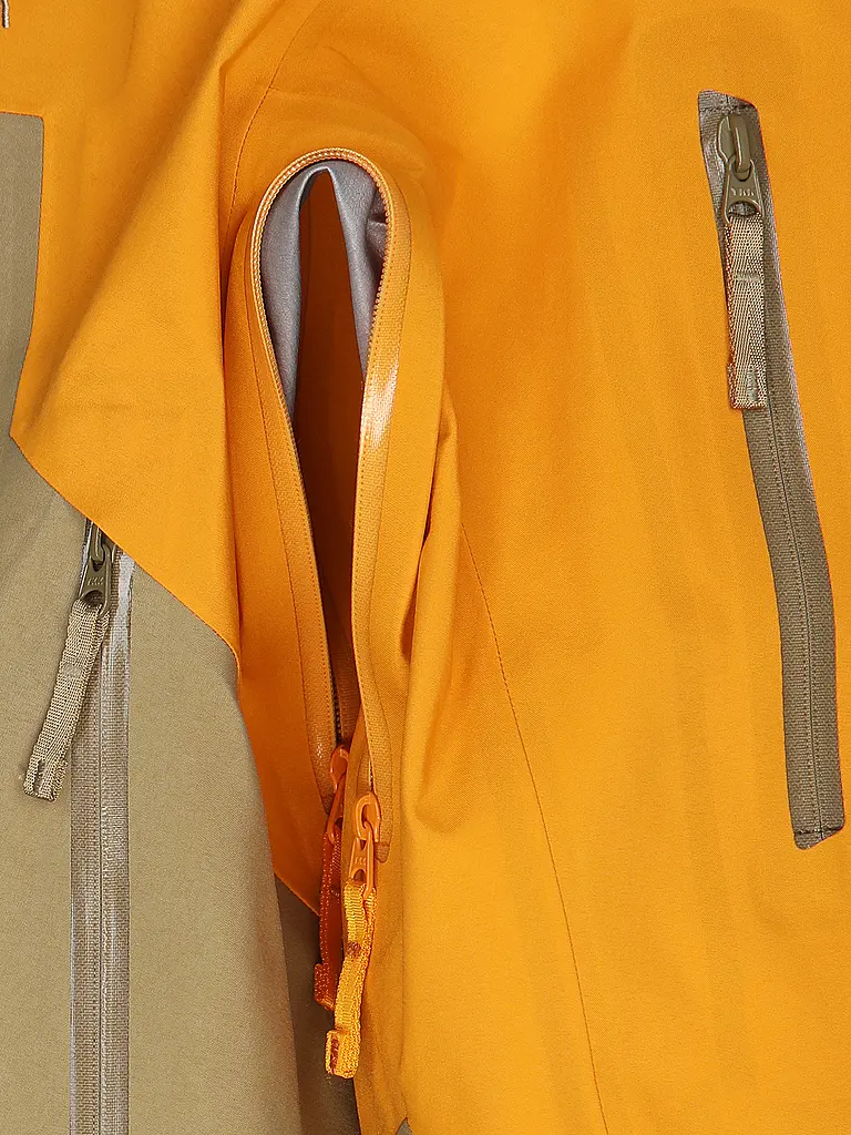 ARCTERYX | Giacca da touring da uomo Rush 3L GTX Hoodie | Arancione