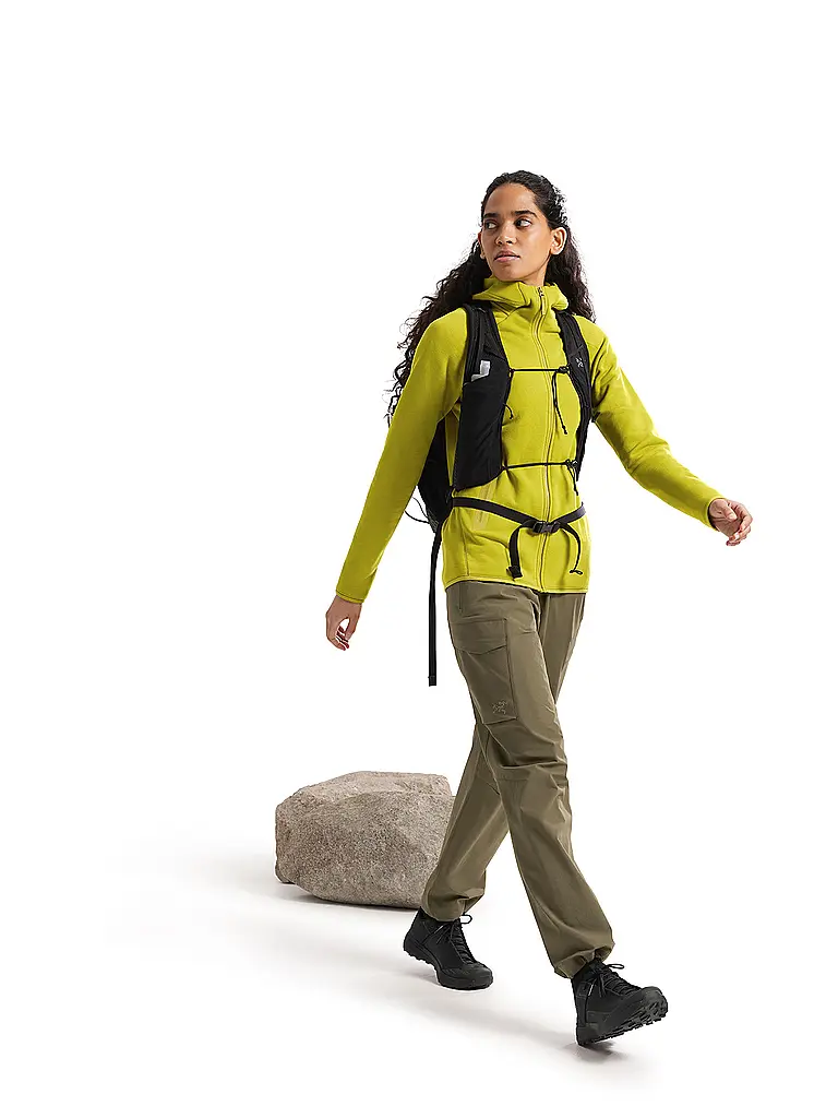 ARCTERYX | Giacca in pile da donna Kyanite con cappuccio | Oliva