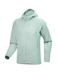 ARCTERYX | Giacca in pile da uomo Delta Hoodie | Verde chiaro