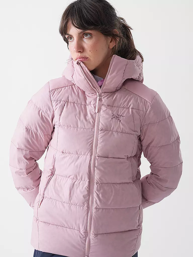 ARCTERYX | Giacca isolante da donna con cappuccio e imbottitura in piuma Thorium |
