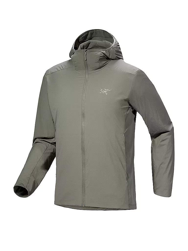 ARCTERYX | Giacca isolante da uomo Atom SL con cappuccio | Grigio