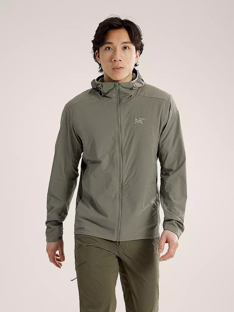 ARCTERYX | Giacca isolante da uomo Atom SL con cappuccio | Grigio
