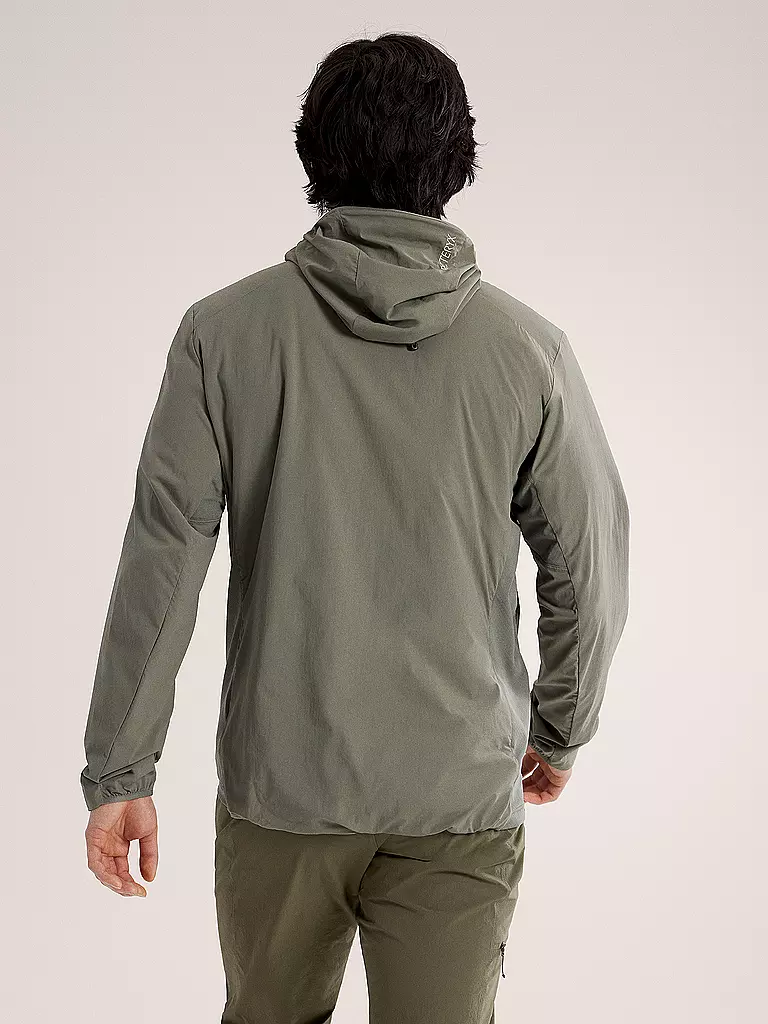 ARCTERYX | Giacca isolante da uomo Atom SL con cappuccio | Grigio