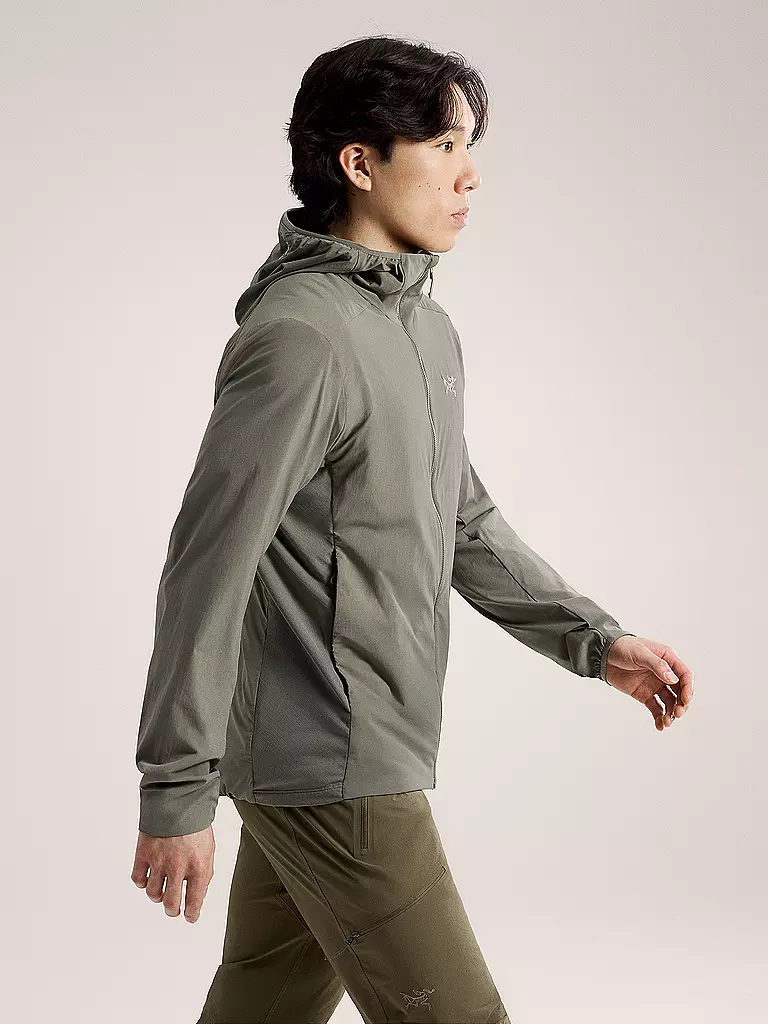 ARCTERYX | Giacca isolante da uomo Atom SL con cappuccio | Grigio