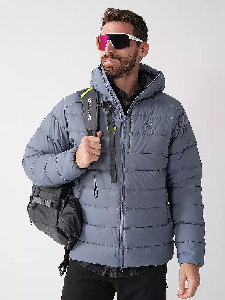 ARCTERYX | Herren Daunenjacke Thorium Hoodie | Grigio chiaro