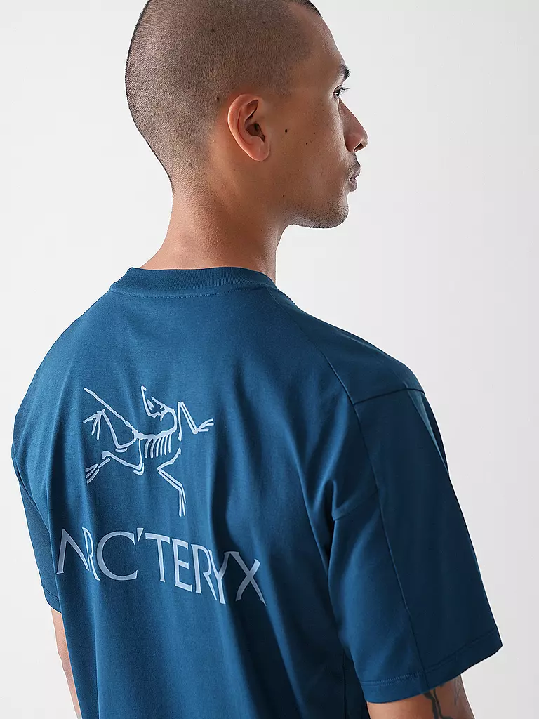 ARCTERYX | Herren T-Shirt Kragg  | Blu scuro