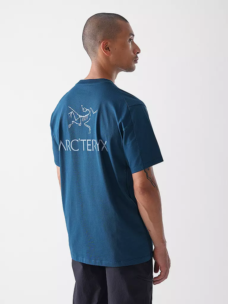 ARCTERYX | Herren T-Shirt Kragg  | Blu scuro