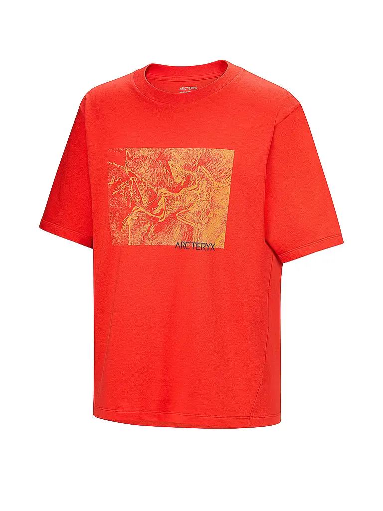 ARCTERYX | Herren T-Shirt Kragg | Rosso