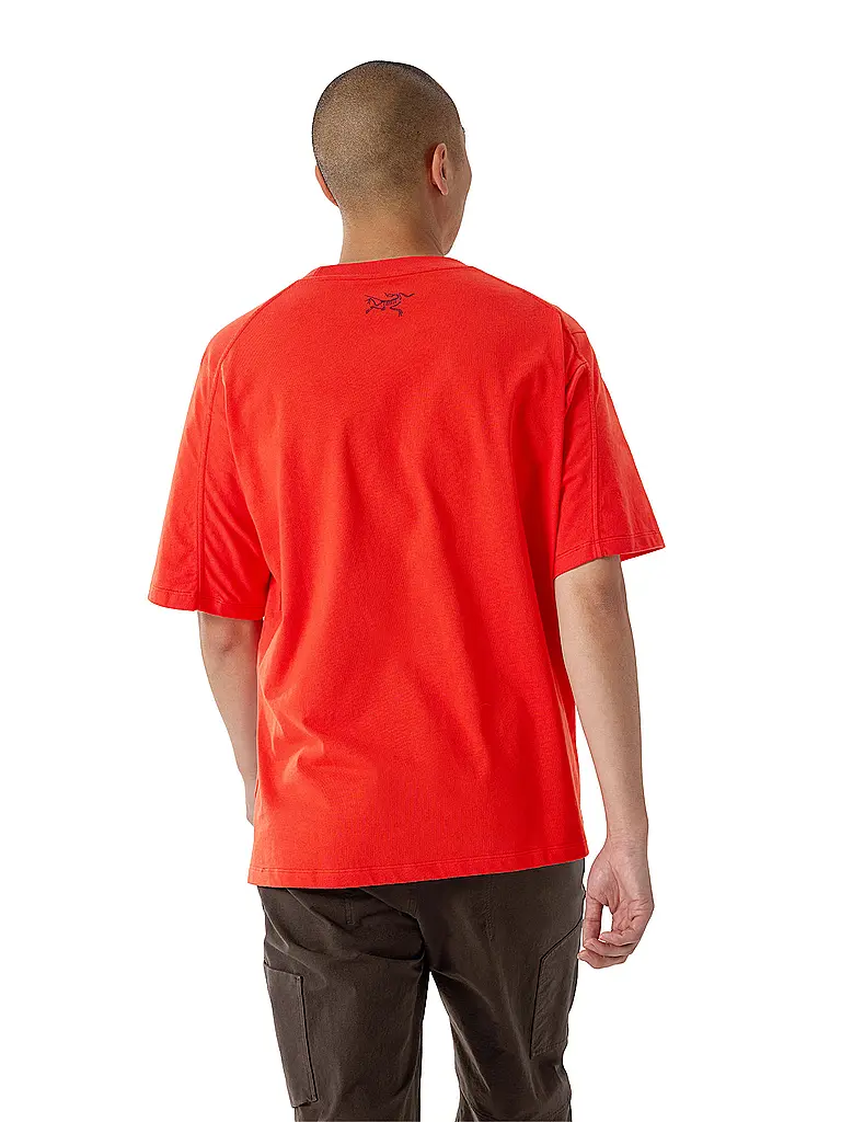 ARCTERYX | Herren T-Shirt Kragg | Rosso