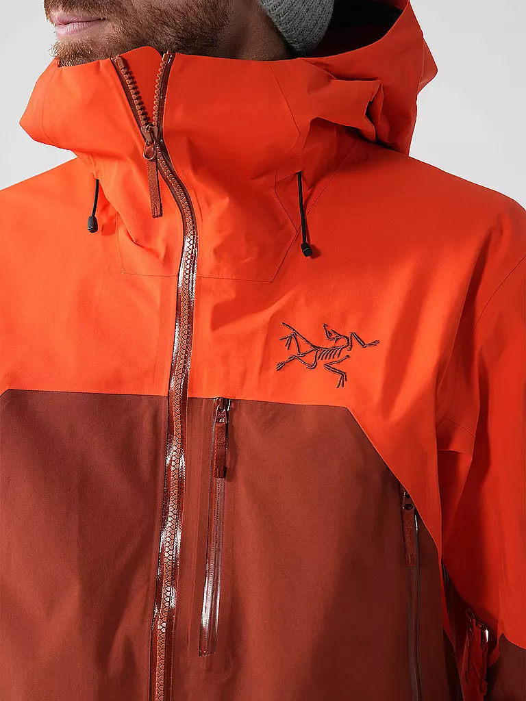 ARCTERYX | Herren Tourenjacke Rush 3L GTX Hoodie | Arancione