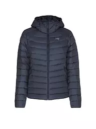 ARCTERYX | Isogiacca da donna Cerium Down con cappuccio | Blu scuro
