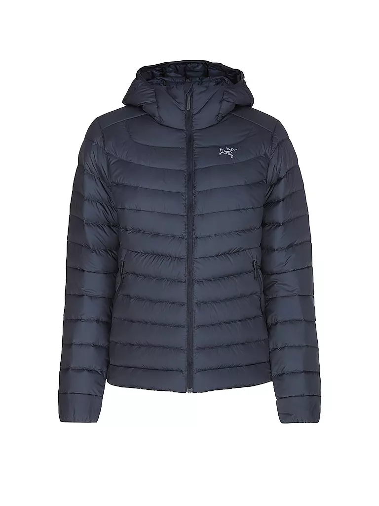 ARCTERYX | Isogiacca da donna Cerium Down con cappuccio | Blu scuro