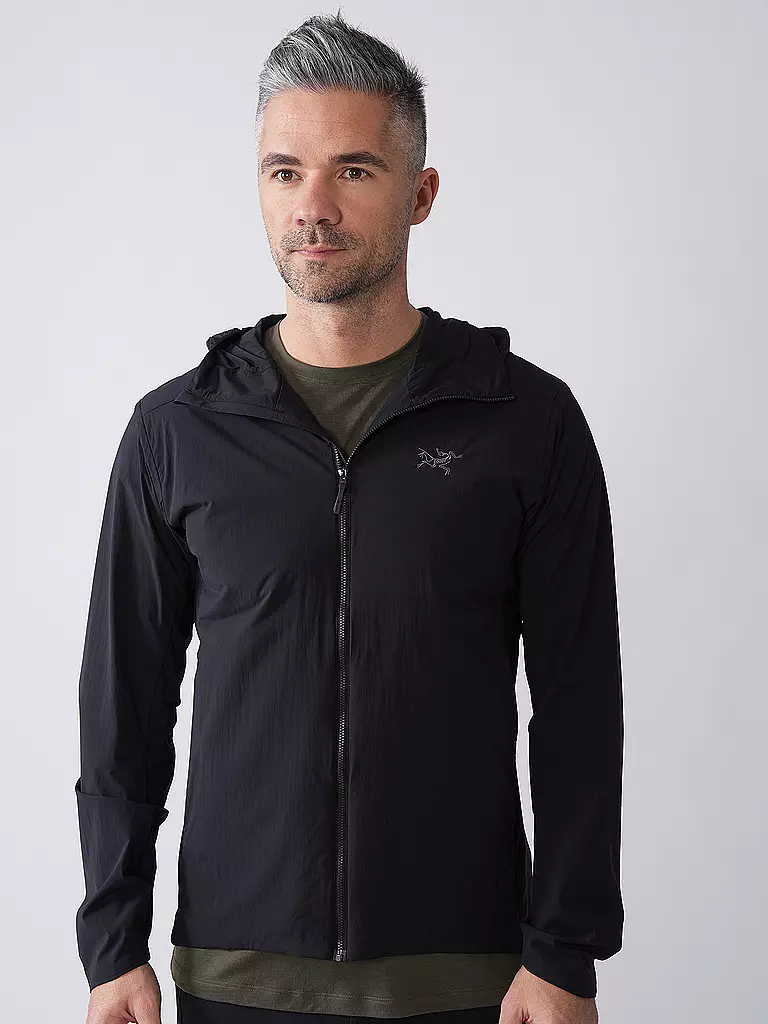 ARCTERYX | Isogiacca da uomo Atom SL con cappuccio | Nero