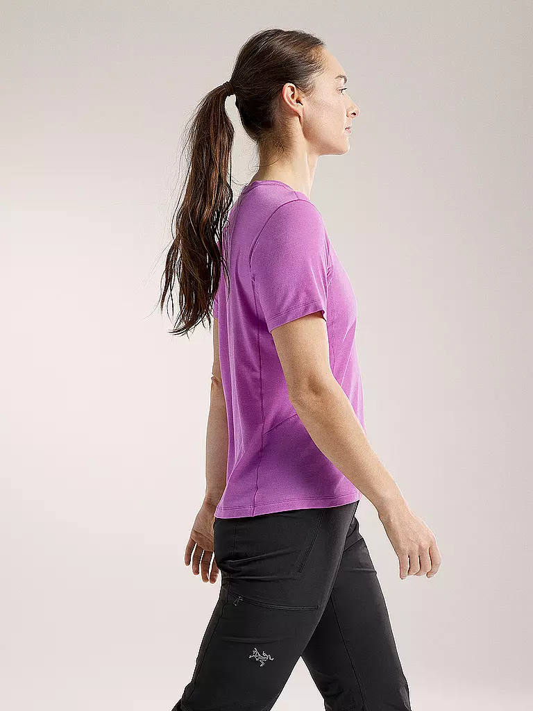 ARCTERYX | Maglietta funzionale da donna Lana Merino | Fucsia