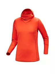 ARCTERYX | Maglietta funzionale da donna Rho Hoodie | Arancione
