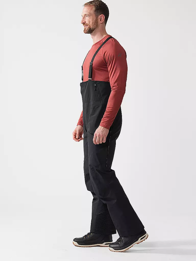 ARCTERYX | Pantaloni da turismo da uomo Rush BIB 3L GTX | Nero