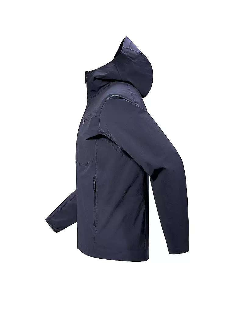 ARCTERYX | Softshelljacke Gamma LW Hoodie da uomo | Nero