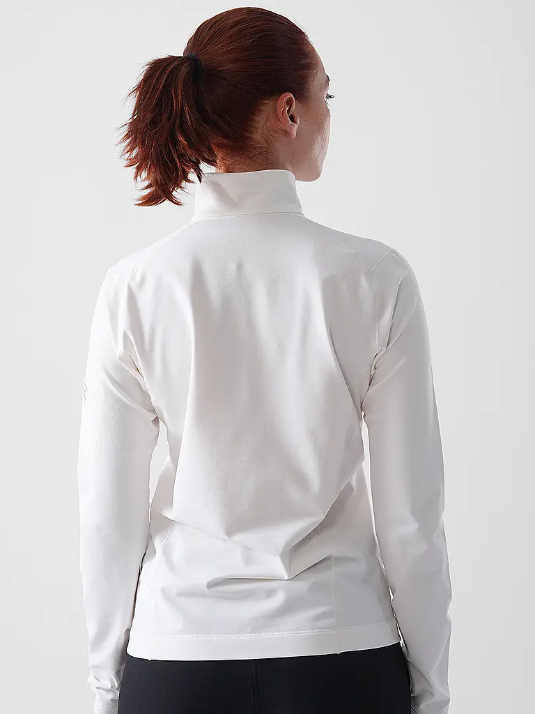 ARCTERYX | Zipshirt funzionale da donna Rho | Crema