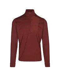 ARCTERYX | Zipshirt intimo da uomo RHO LT | Rosso scuro
