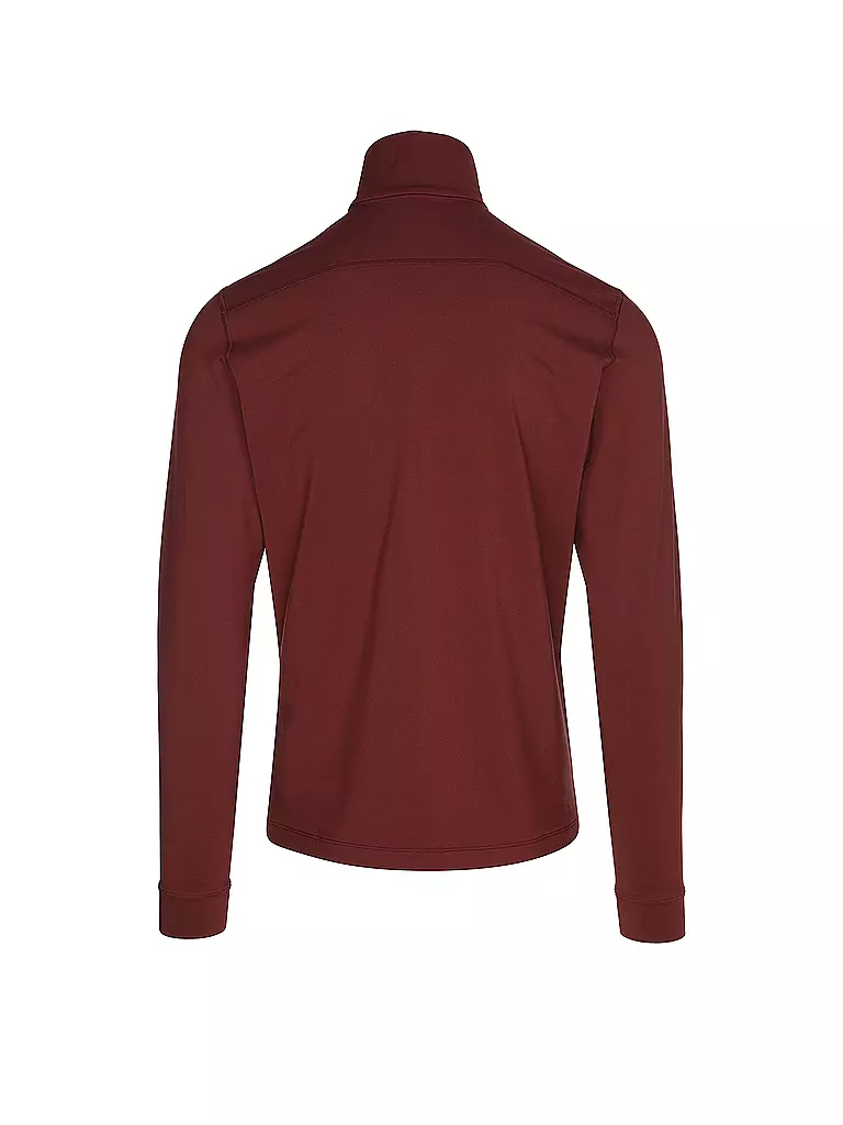 ARCTERYX | Zipshirt intimo da uomo RHO LT | Rosso scuro