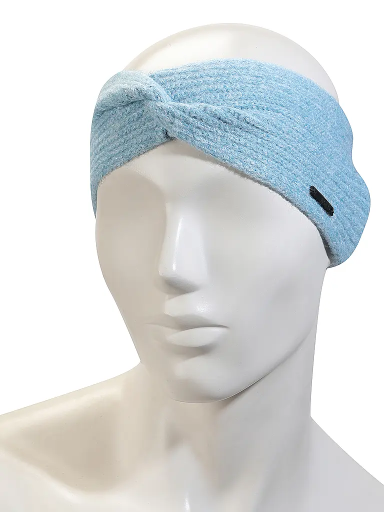 ARECO | Fascia per capelli Fleecy da donna | Blu chiaro