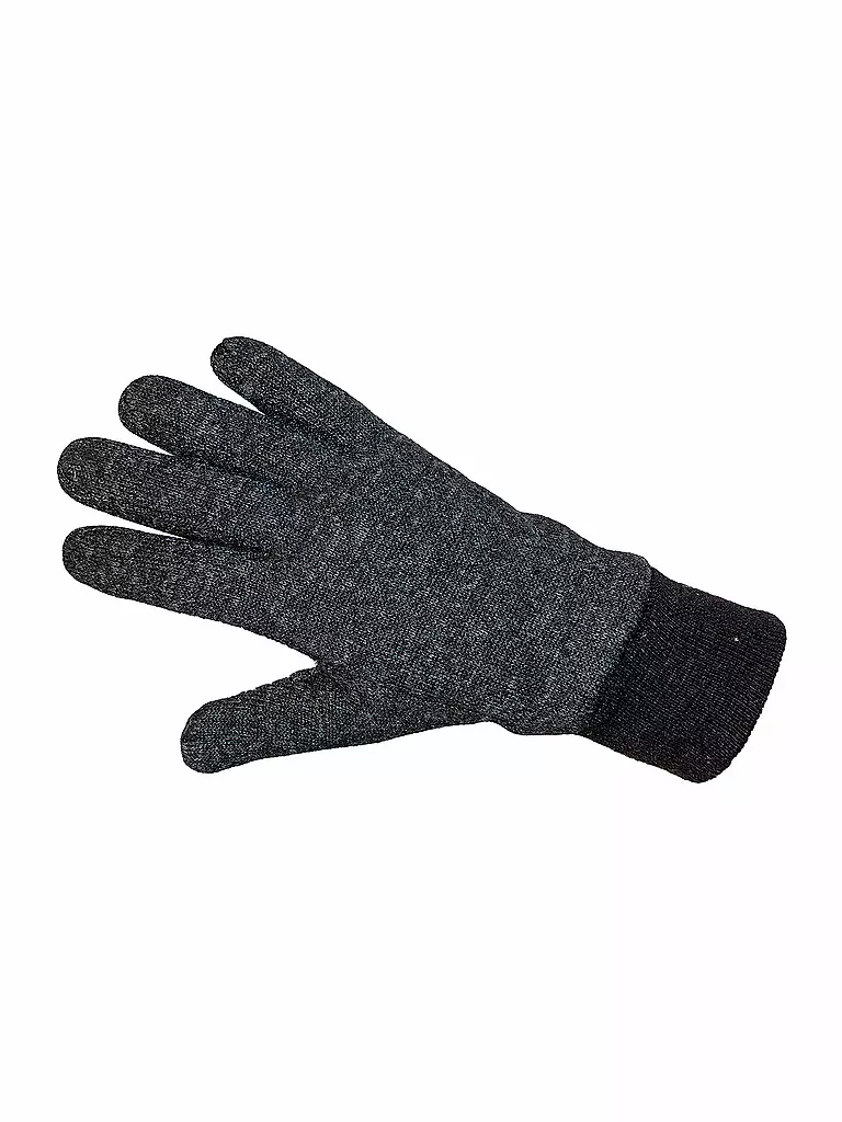 ARECO | Guanti in maglia | Grigio