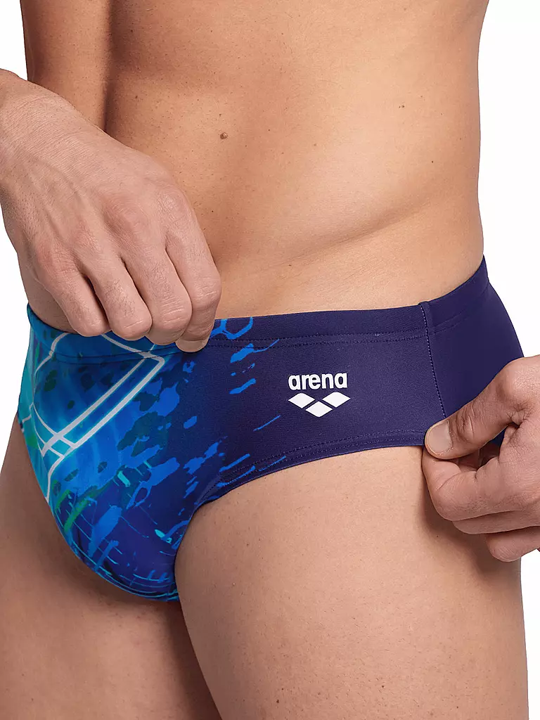 ARENA |  Herren Badeslip  | Blu scuro