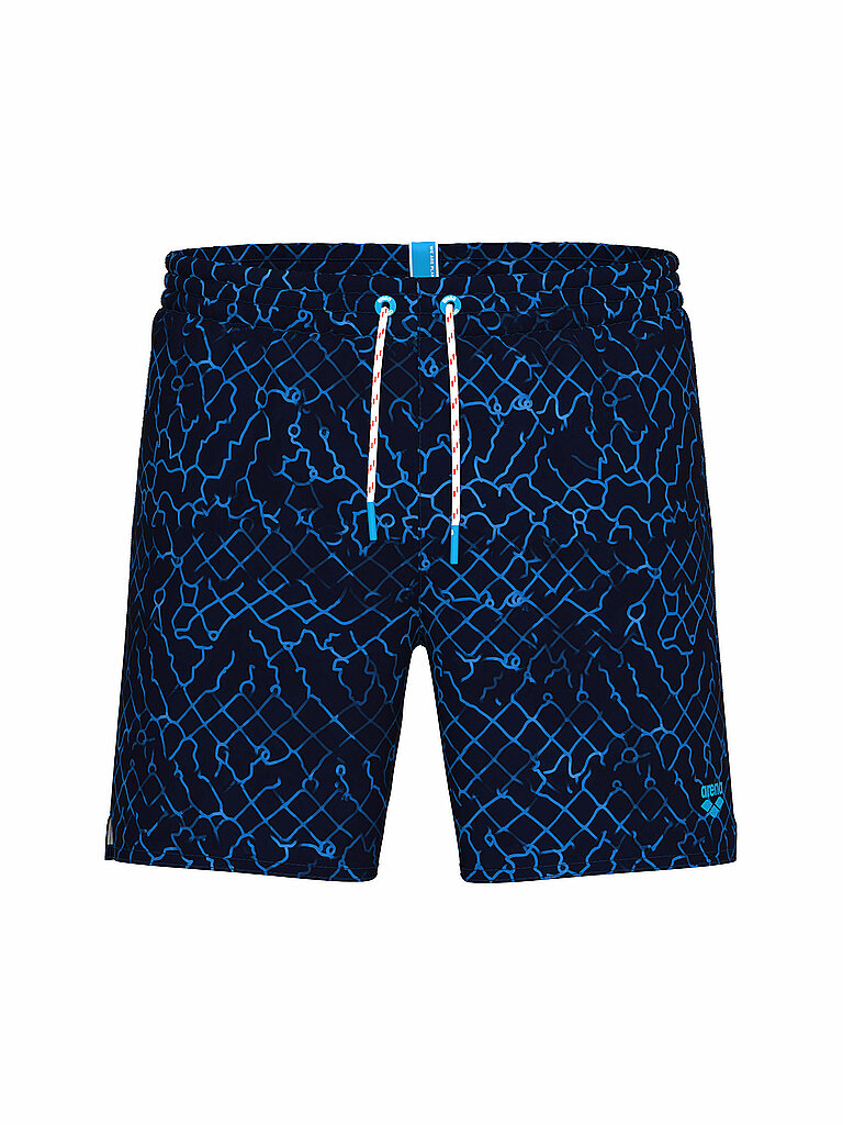 Pantaloncini da bagno uomo Beach Boxer Allover blu S