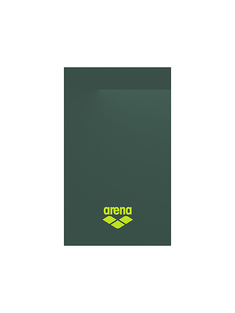 Telo da bagno in microfibra verde scuro