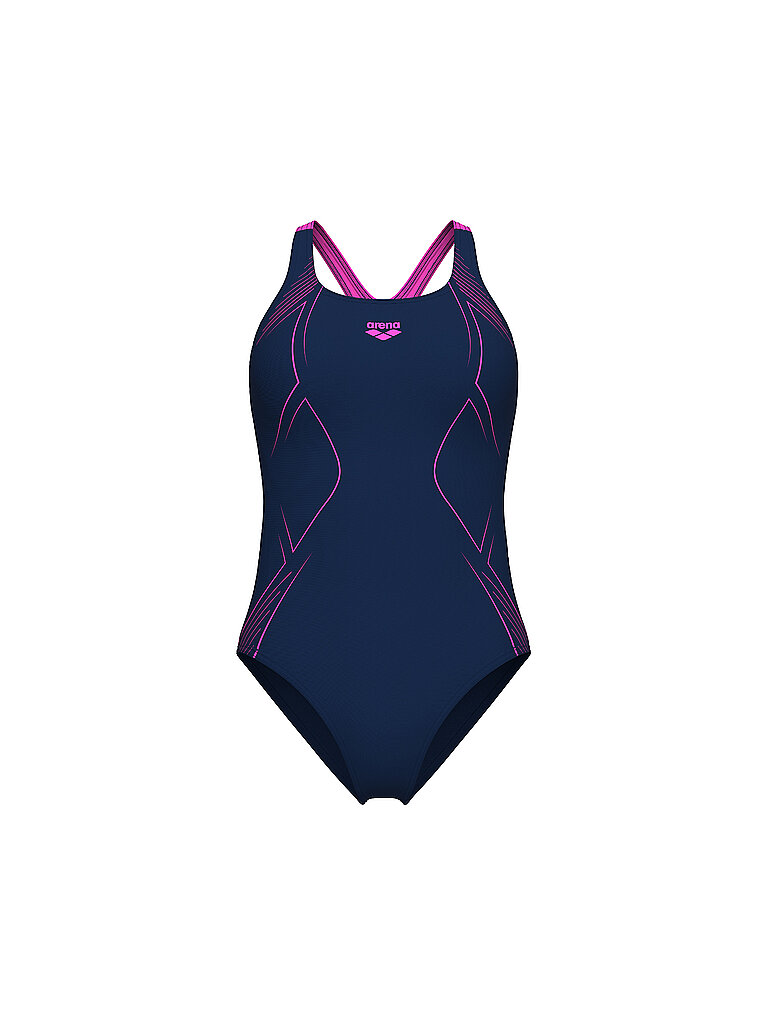 Costume da bagno da donna Graphic Pro blu 42