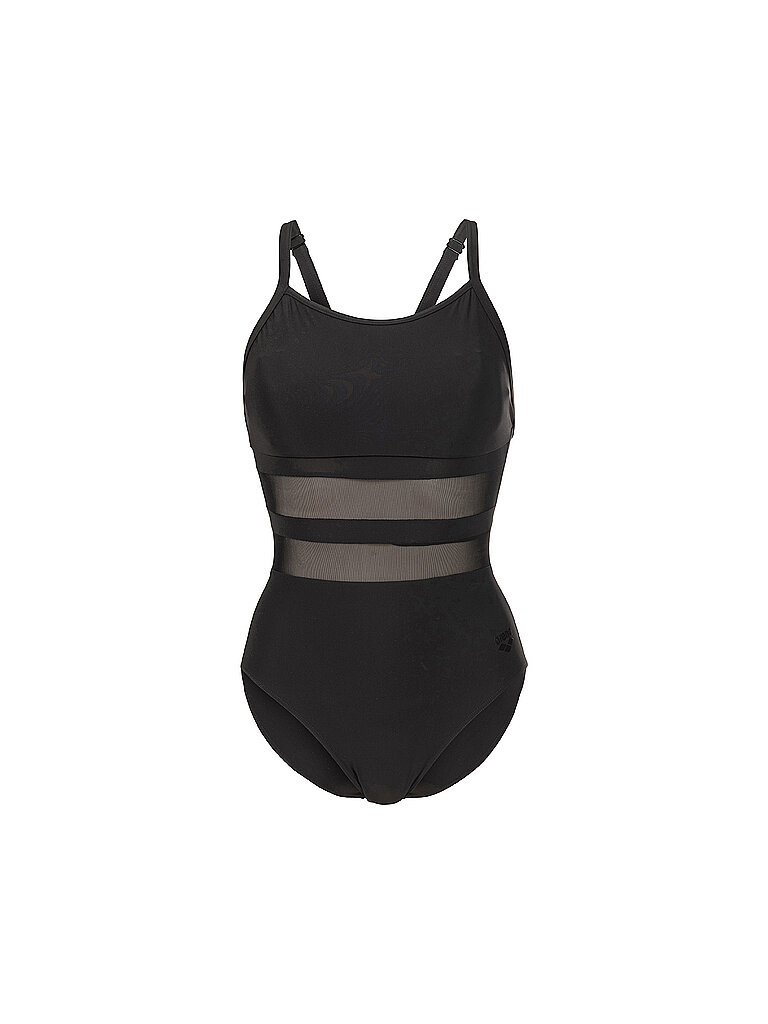 Costume da bagno da donna Mesh Equals Back nero 42