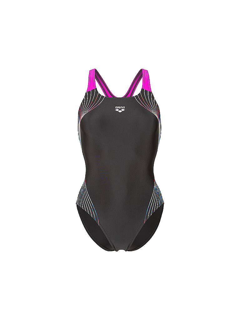 Costume da bagno da donna Nuance Pro Back nero 40