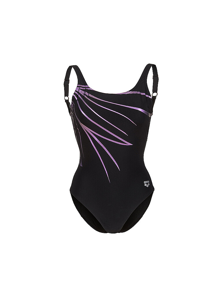 Costume da bagno modellante da donna Lili nero 38