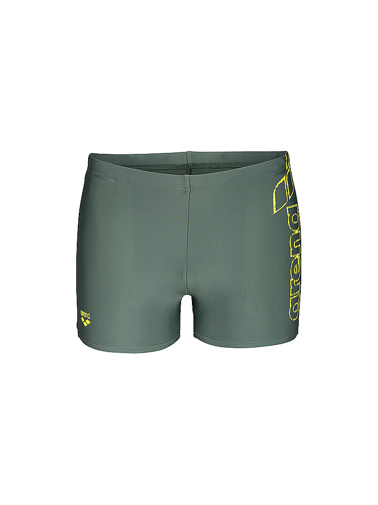 Costume da bagno da uomo Scratchy verde scuro 50
