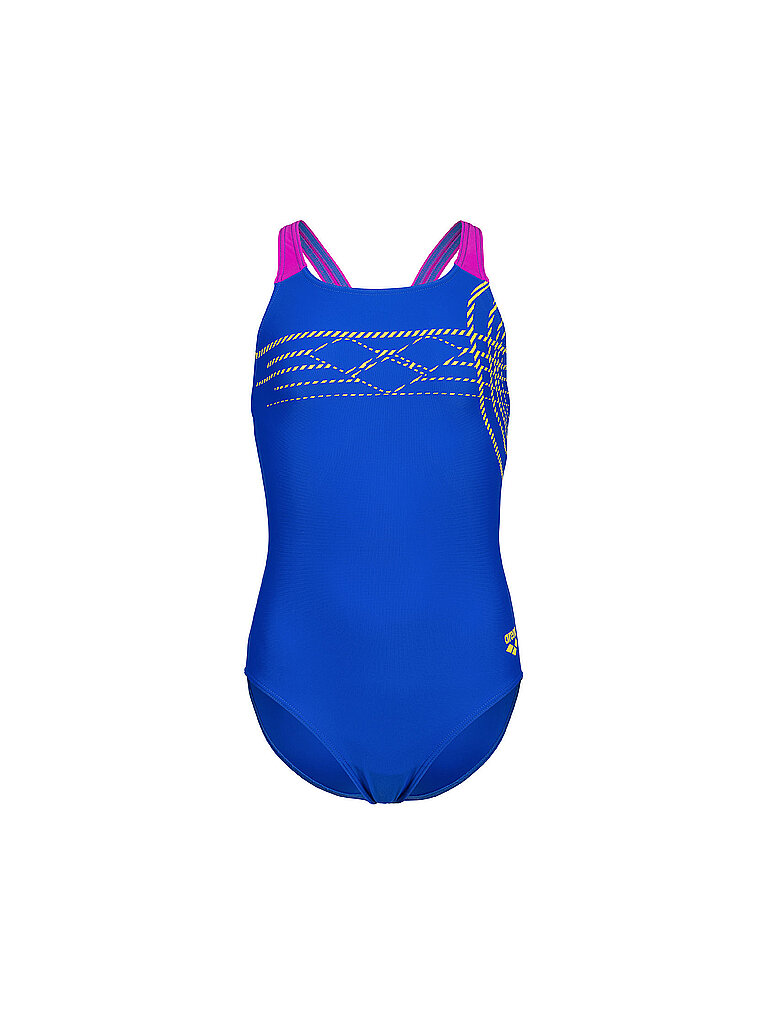 Costume da bagno da ragazza Sunrise blu 164