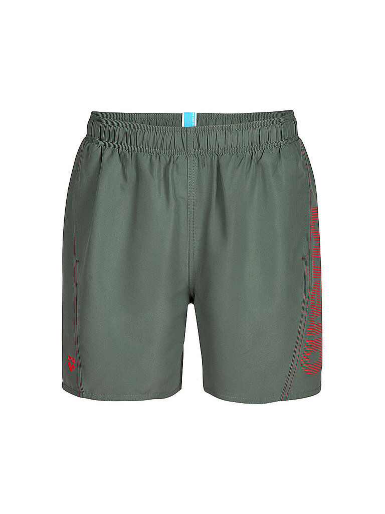 Pantaloncini da bagno uomo verde scuro XL