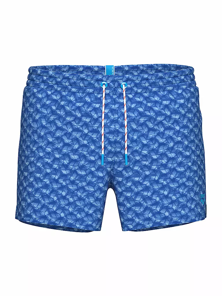 ARENA | Badeshort da uomo Water Prints | Blu