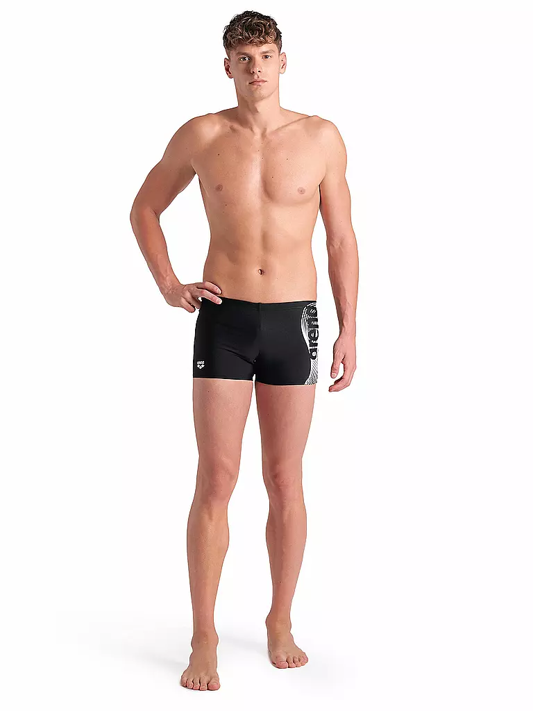 ARENA | Beinbadehose da uomo | Nero