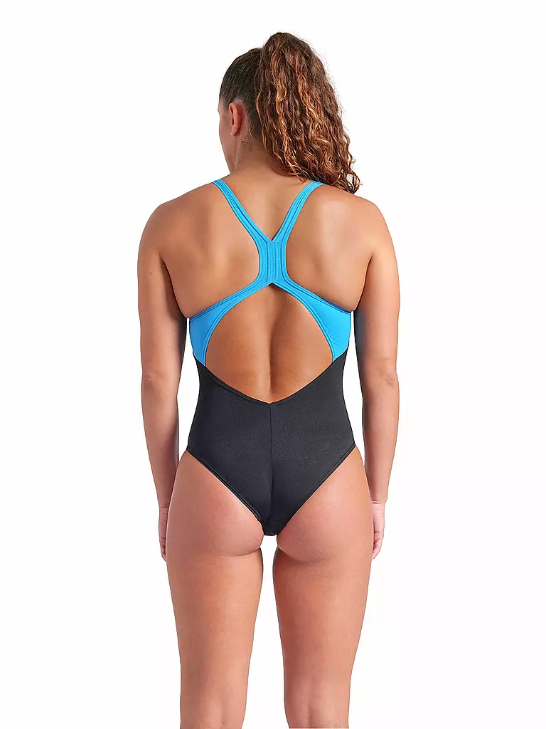 ARENA | Costume da bagno da donna Ripples V-Back | Nero