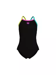 ARENA | Costume da bagno da ragazza Light Drop Solid | Nero