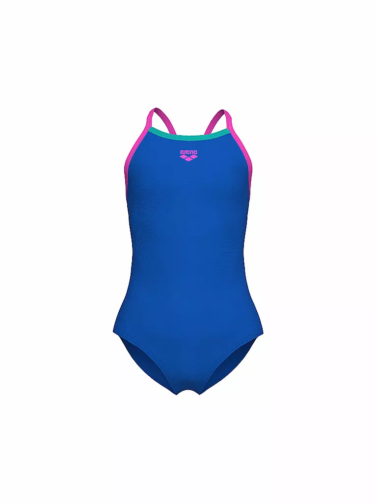 ARENA | Costume da bagno da ragazza Light Drop Solid | Blu