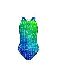 ARENA | Costume da bagno da ragazza multicolore | Blu