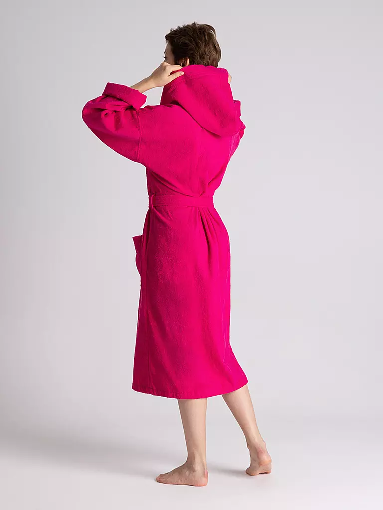 ARENA | Damen Bademantel Zeppelin Light | Fucsia