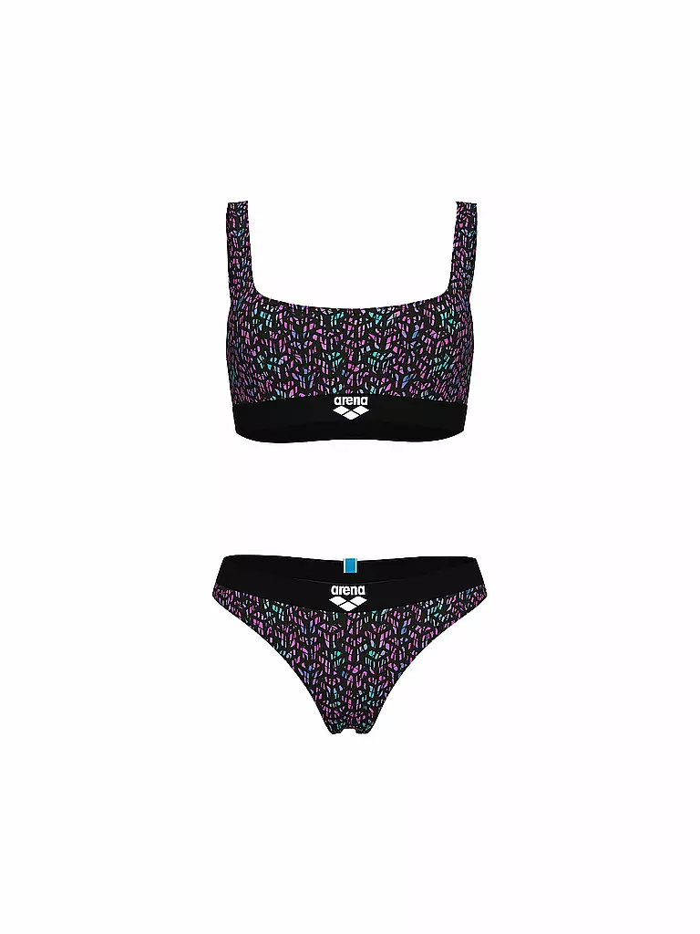 ARENA | Damen Bikini Monogram Elastic | Multicolore