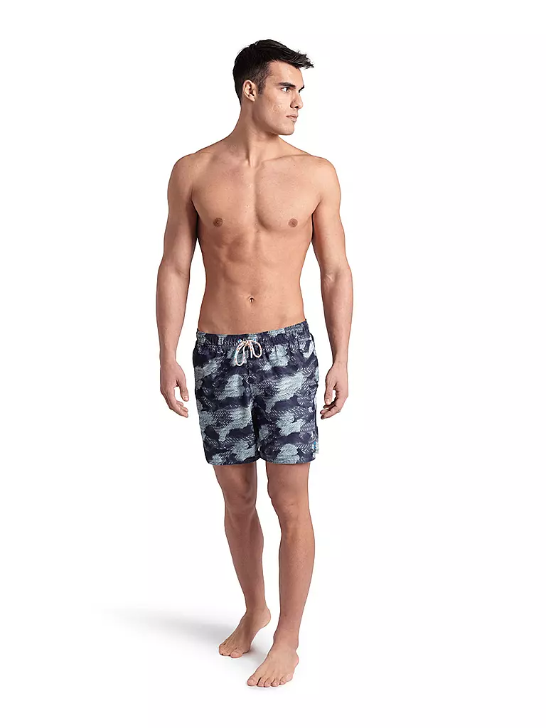 ARENA | Herren Badeshort Beach Boxer Allover | Multicolore