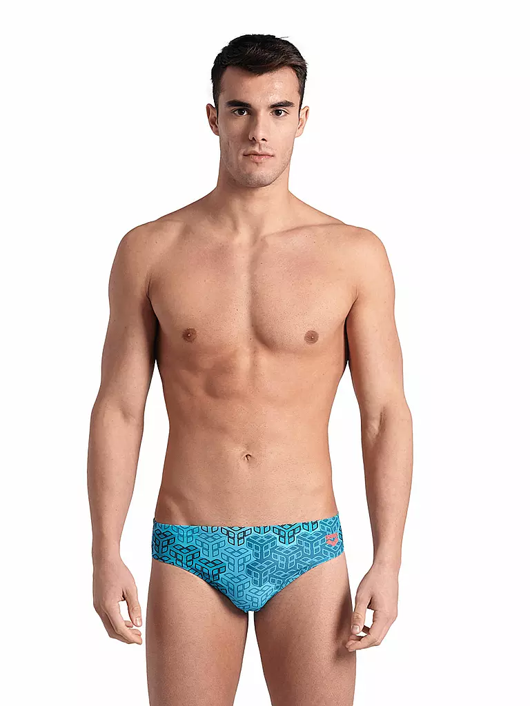 ARENA | Herren Badeslip Camo Kikko | Blu scuro
