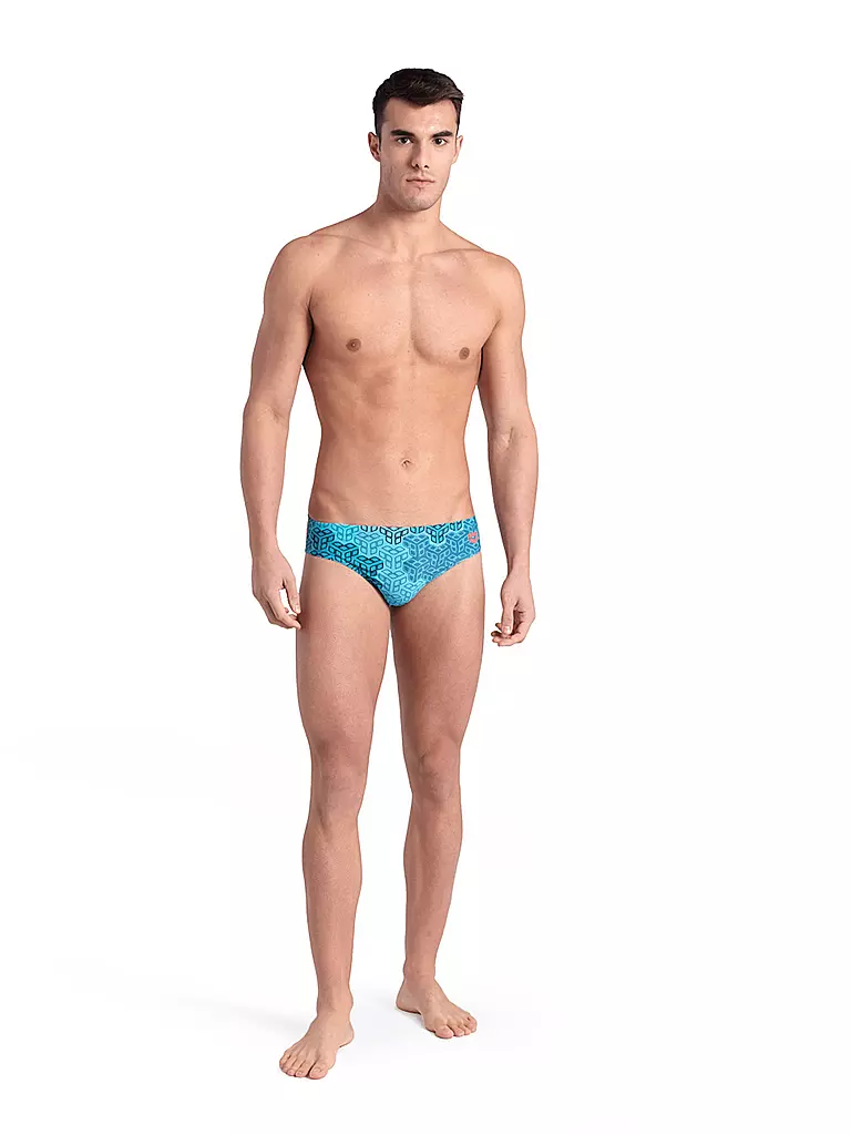 ARENA | Herren Badeslip Camo Kikko | Blu scuro