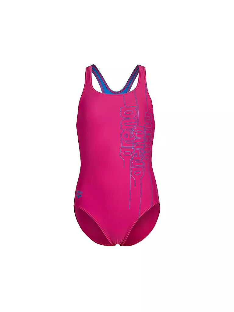 ARENA | Mädchen Badeanzug Swim Pro Back Graphic | Fucsia